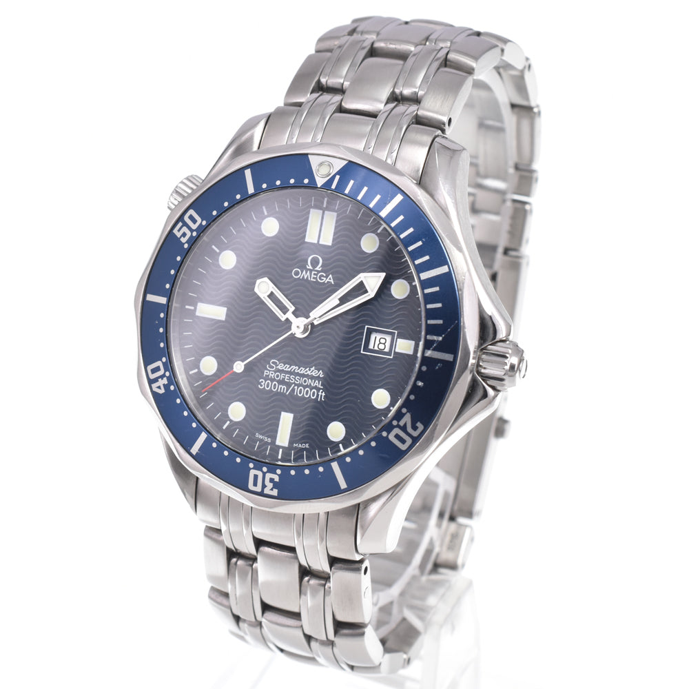 OMEGA Seamaster 300m 2541.80 blue Dial Quartz Men's
 Watch N#150876