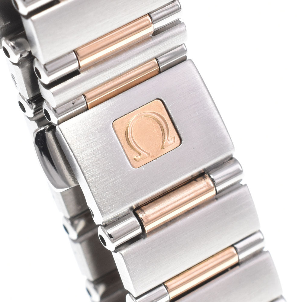 OMEGA Constellation Mini 111.25.23.60.55.003 12-Diamond Bezel Diamond 160th Anniversary Model White shell Dial Quartz Ladies
 Watch K#150878