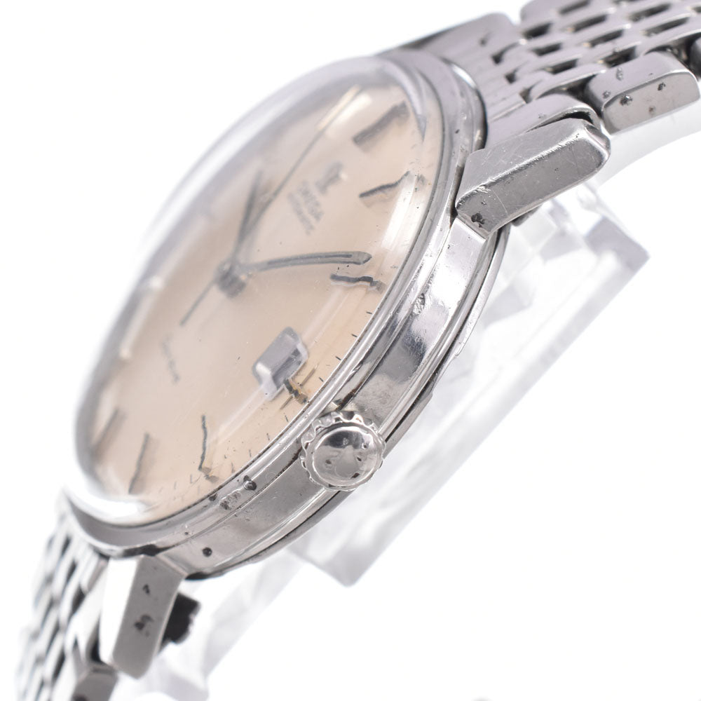 OMEGA Seamaster Geneva Ref.166.002 vintage Date Cal.565 Silver Dial Automatic Men's
 Watch M#150880
