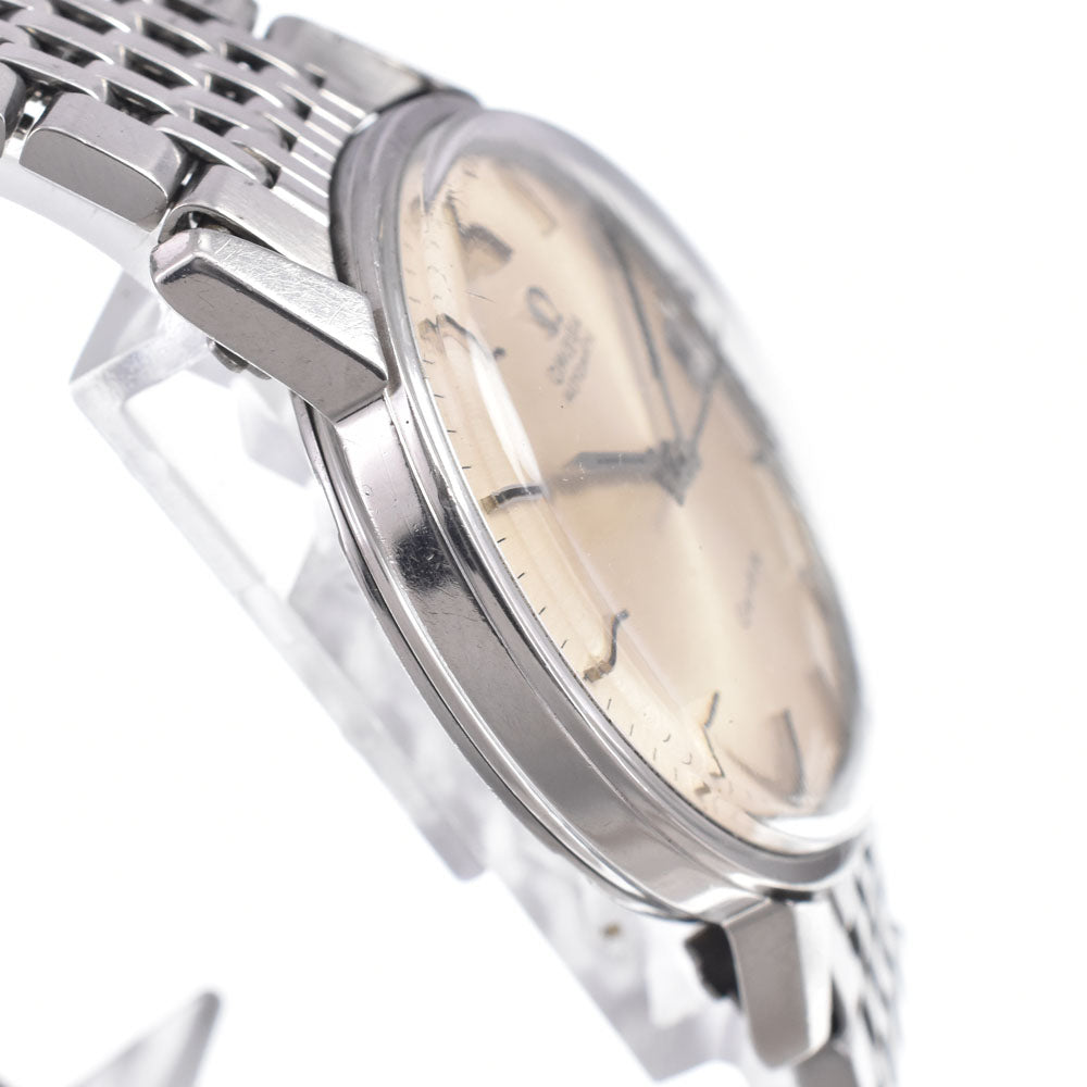OMEGA Seamaster Geneva Ref.166.002 vintage Date Cal.565 Silver Dial Automatic Men's
 Watch M#150880