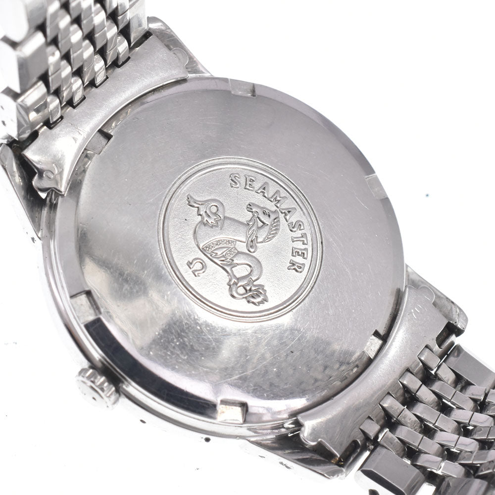OMEGA Seamaster Geneva Ref.166.002 vintage Date Cal.565 Silver Dial Automatic Men's
 Watch M#150880