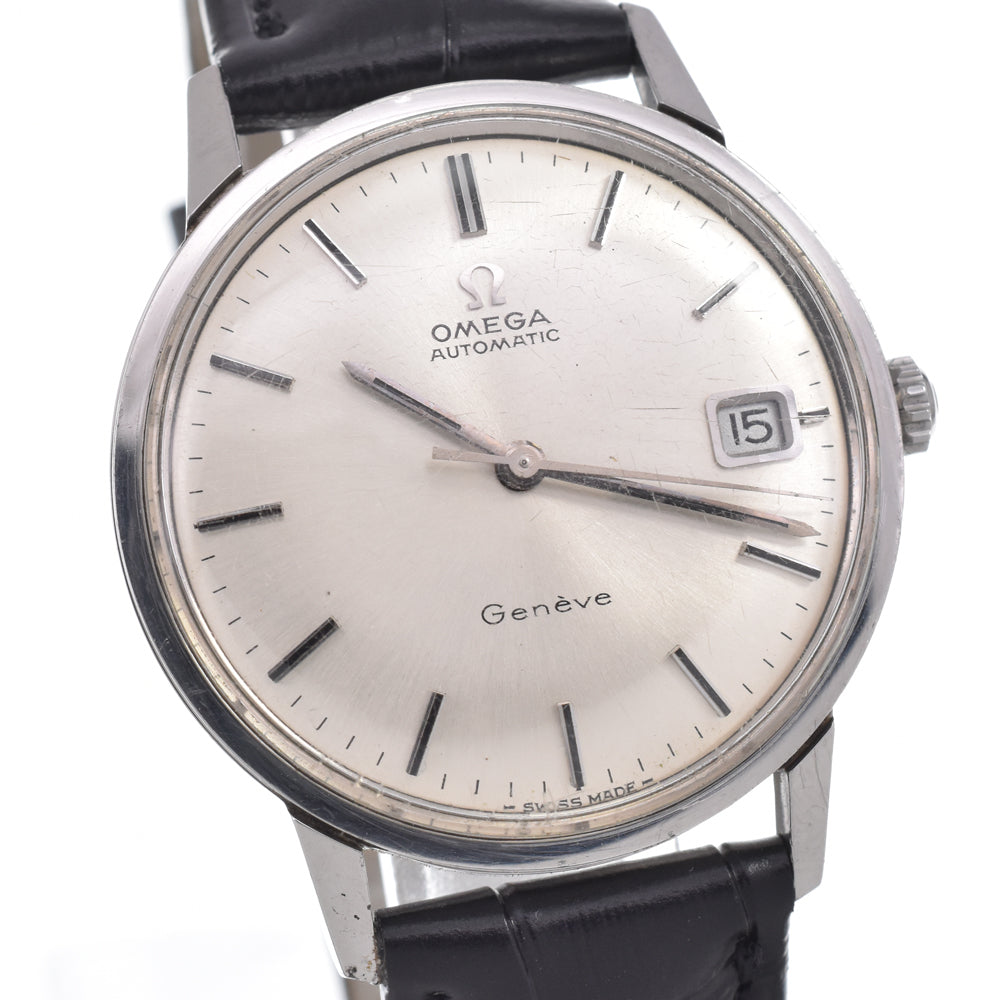 OMEGA Geneva Ref.166.002 vintage Cal.565 Silver Dial Automatic Men's
 Watch M#150881