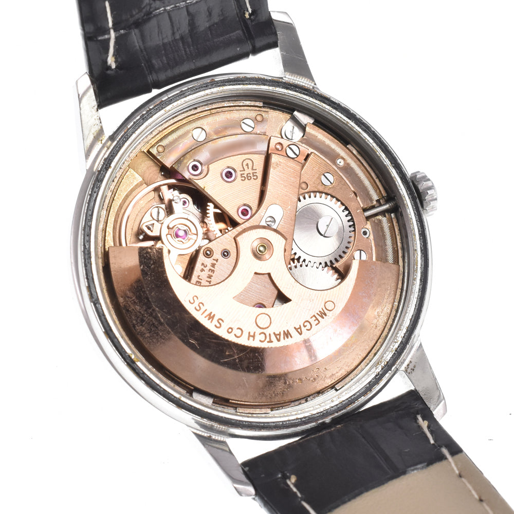 OMEGA Geneva Ref.166.002 vintage Cal.565 Silver Dial Automatic Men's
 Watch M#150881