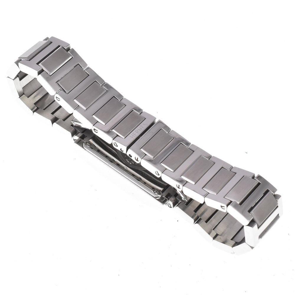 HERMES tandem TA1.230 Diamond Bezel Silver Dial Quartz Ladies
 Watch O#150892