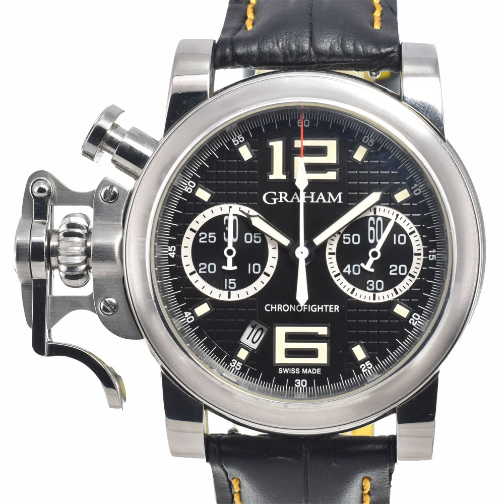 GRAHAM Chronofighter Black Shock Chronograph black Dial Automatic Men's
 Watch K#150894