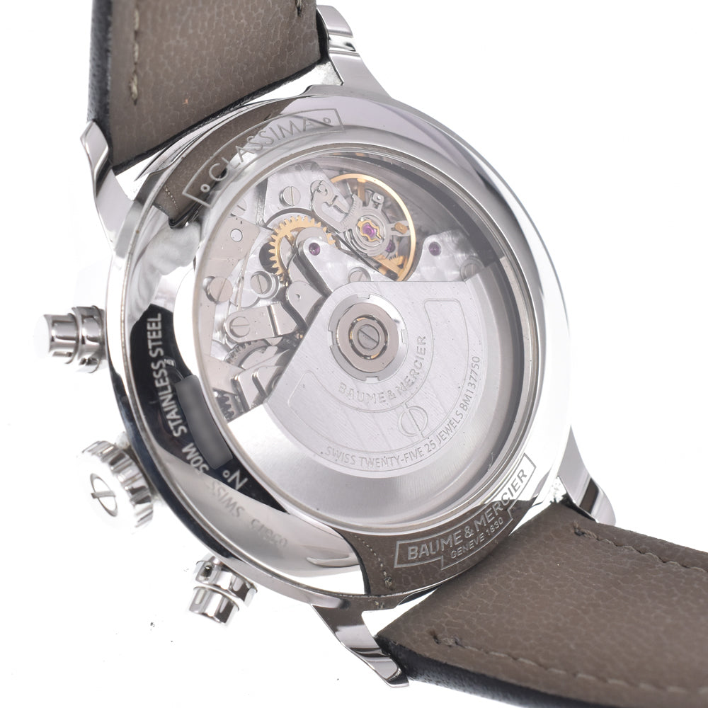 Baume & Mercier Classima 65815 Chronograph white Dial Automatic Men's
 Watch M#150895