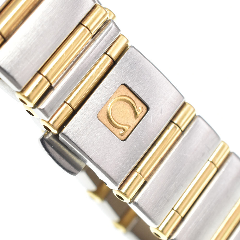with paper OMEGA Constellation Mini 1262.70 Stainless Steel/K18YG White shell Dial Quartz Ladies
 Watch L#150899