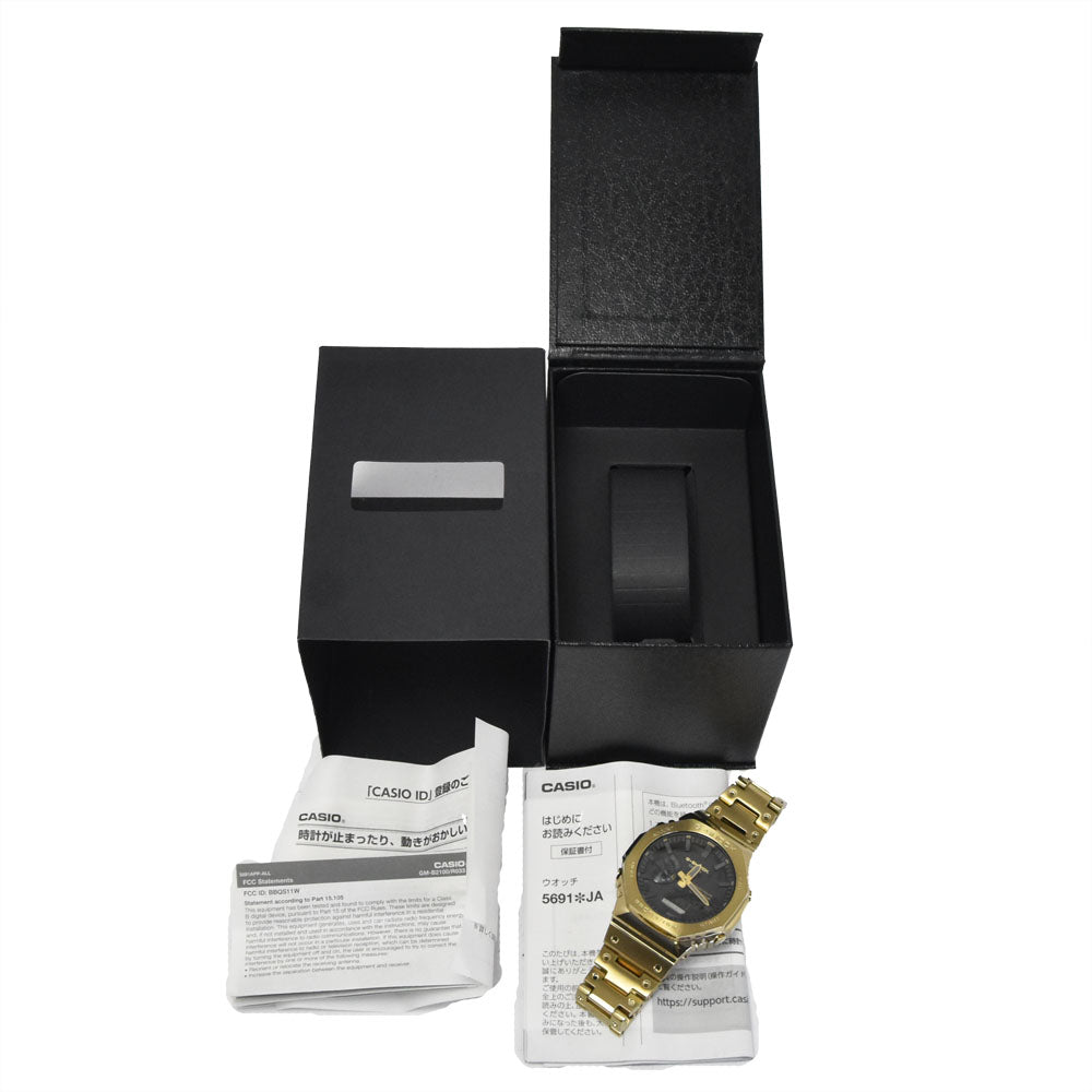 CASIO G-SHOCK GM-B2100GD-9AJF Full Metal Tough Solar black Dial Radio Sync Solar Men's
 Watch K#150900