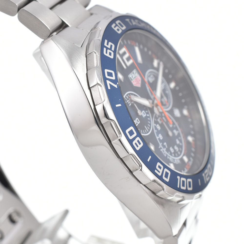 with paper TAG HEUER Formula 1 CAZ1014.BA0842 Chronograph Date blue Dial Quartz Men's
 Watch L#150901