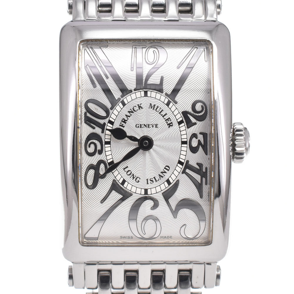 with paper FRANCK MULLER Long Island 902 QZ Silver Dial Quartz Ladies
 Watch L#150902