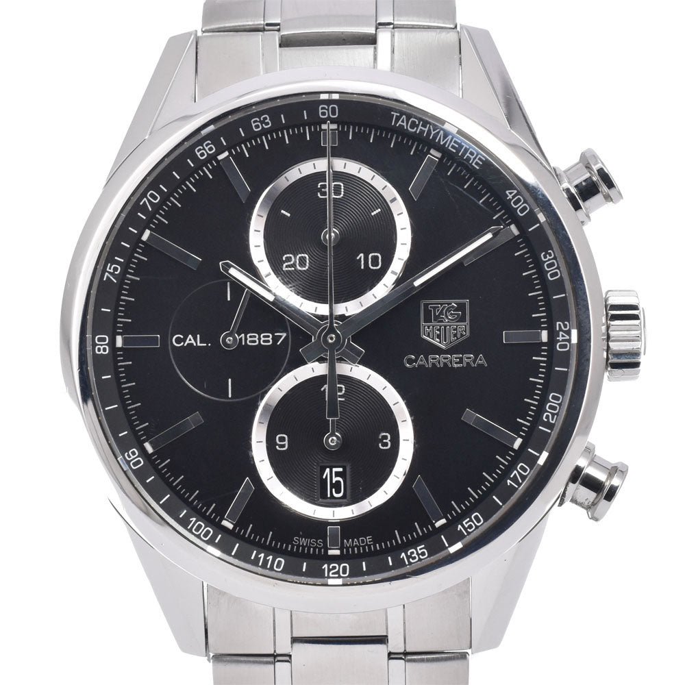 with paper TAG HEUER Carrera CAR2110 CAL.1887 black Dial Automatic Men's
 Watch M#150906