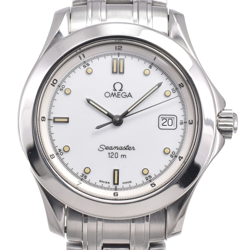 OMEGA Seamaster 120m 2511.20 white Dial Quartz Men's
 Watch N#150913