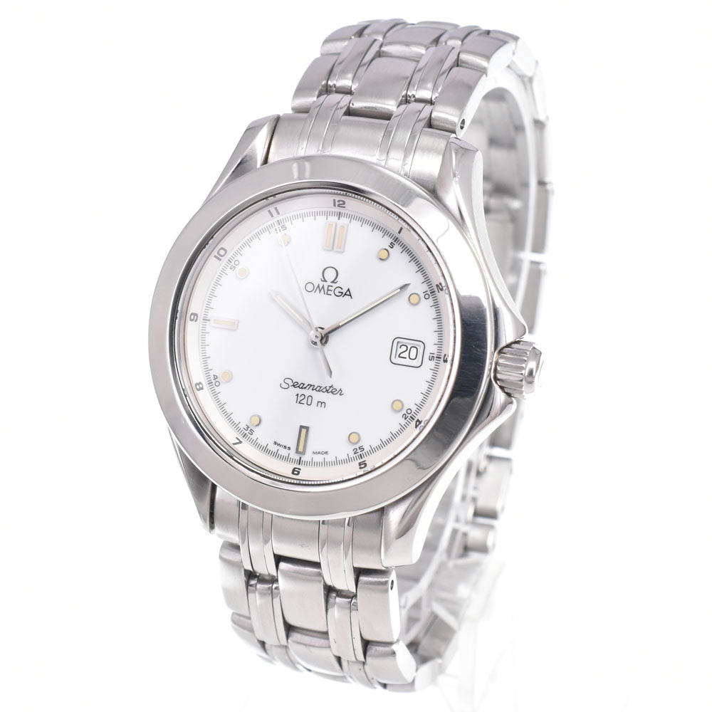 OMEGA Seamaster 120m 2511.20 white Dial Quartz Men's
 Watch N#150913