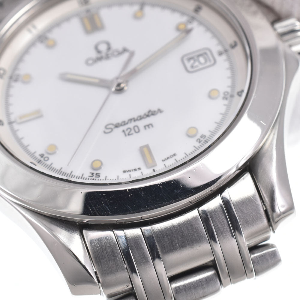 OMEGA Seamaster 120m 2511.20 white Dial Quartz Men's
 Watch N#150913