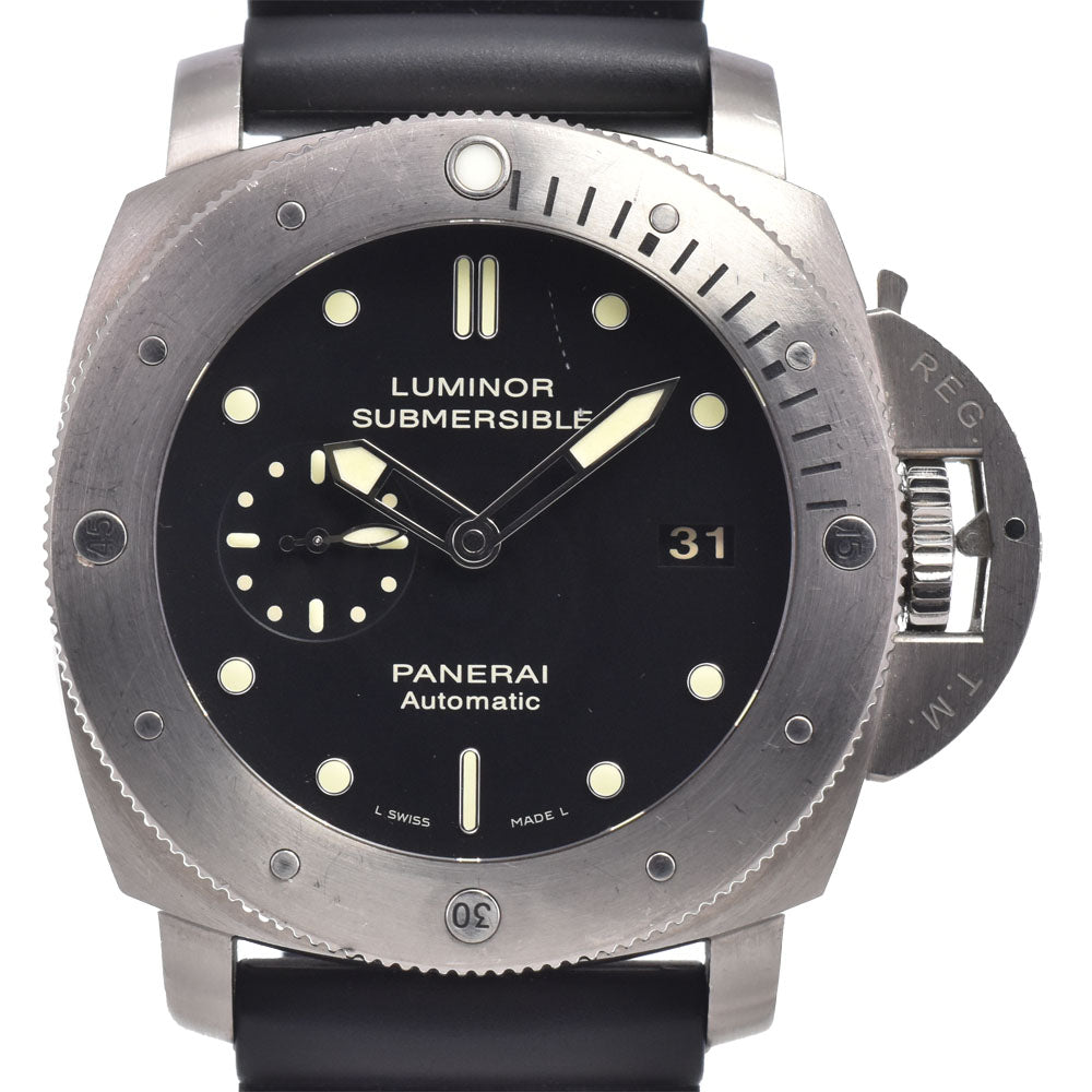 PANERAI Luminor Submersible PAM00305 Small second black Dial Automatic Men's
 Watch K#150920
