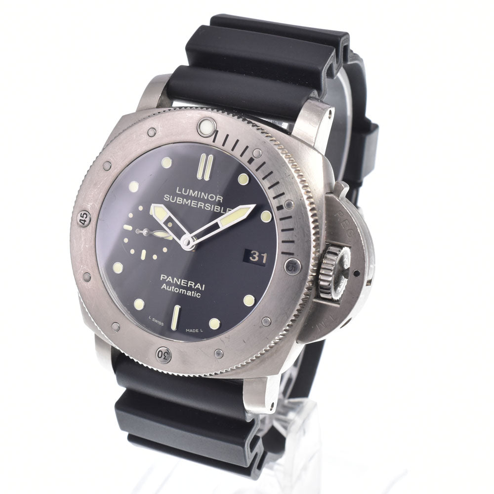 PANERAI Luminor Submersible PAM00305 Small second black Dial Automatic Men's
 Watch K#150920