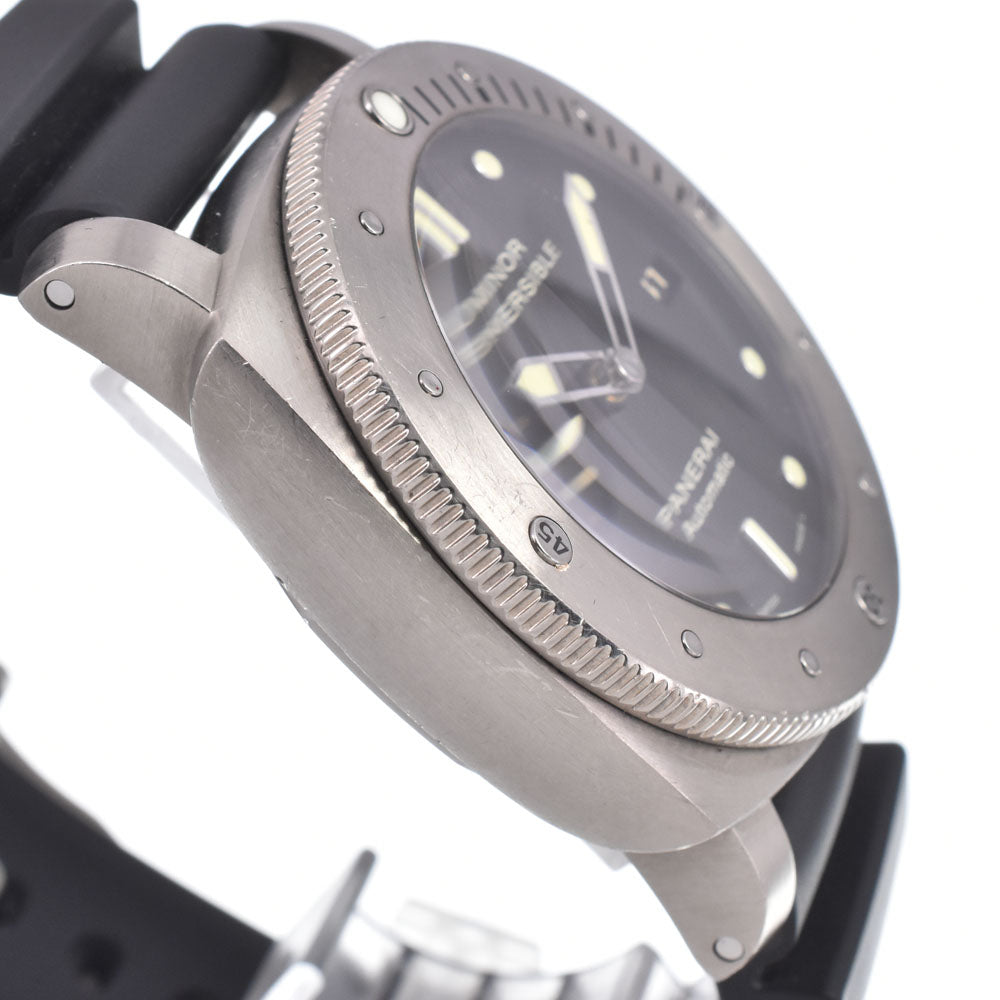 PANERAI Luminor Submersible PAM00305 Small second black Dial Automatic Men's
 Watch K#150920