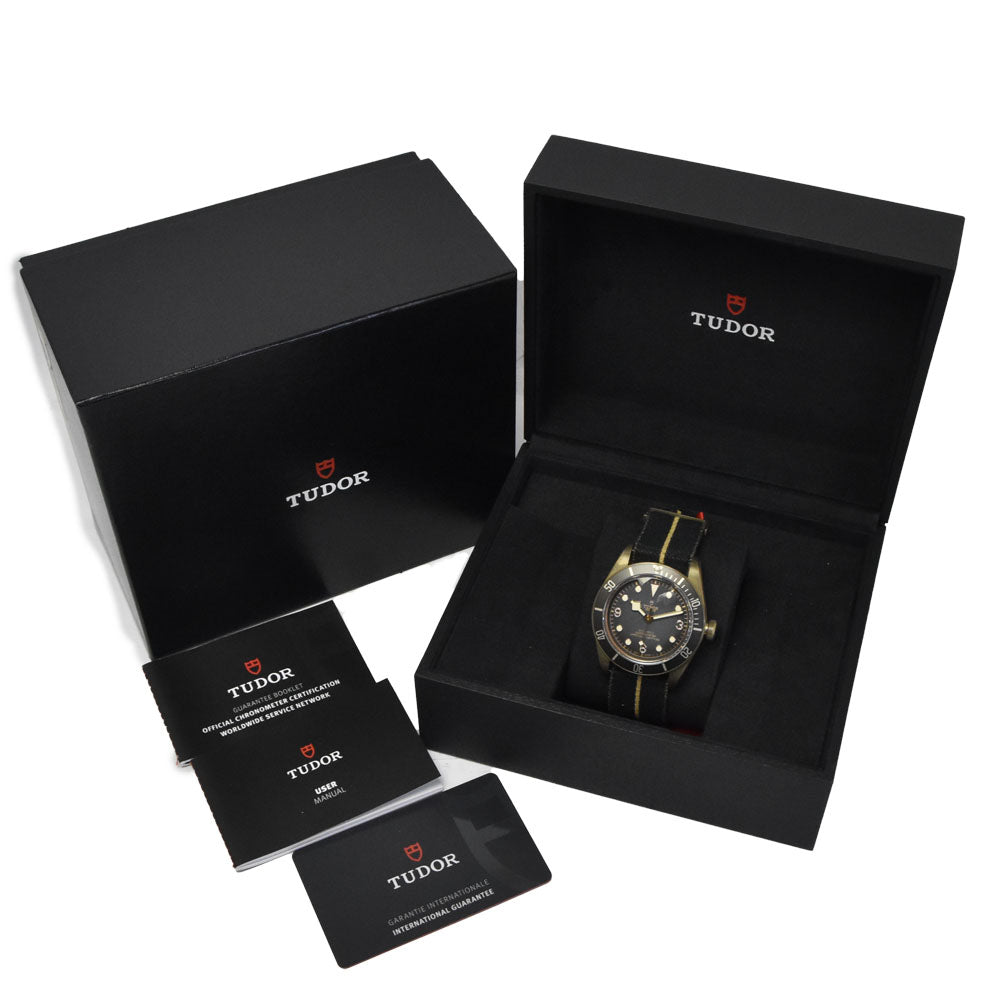 with paper TUDOR Heritage Black Bay Bronze 79250BA Aging processing Gray gradation Dial Automatic Men's
 Watch K#150923