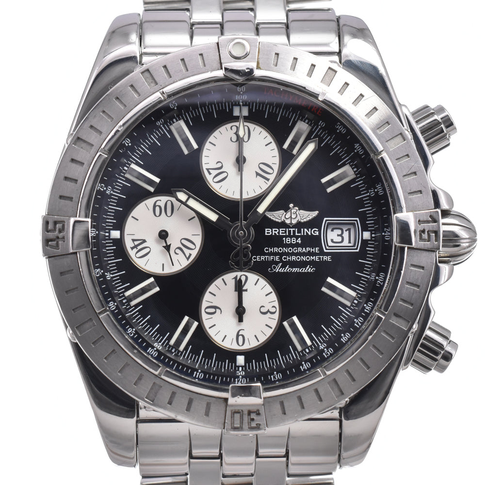 BREITLING Chronomat A13356 Chronograph black Dial Automatic Men's
 Watch O#150926