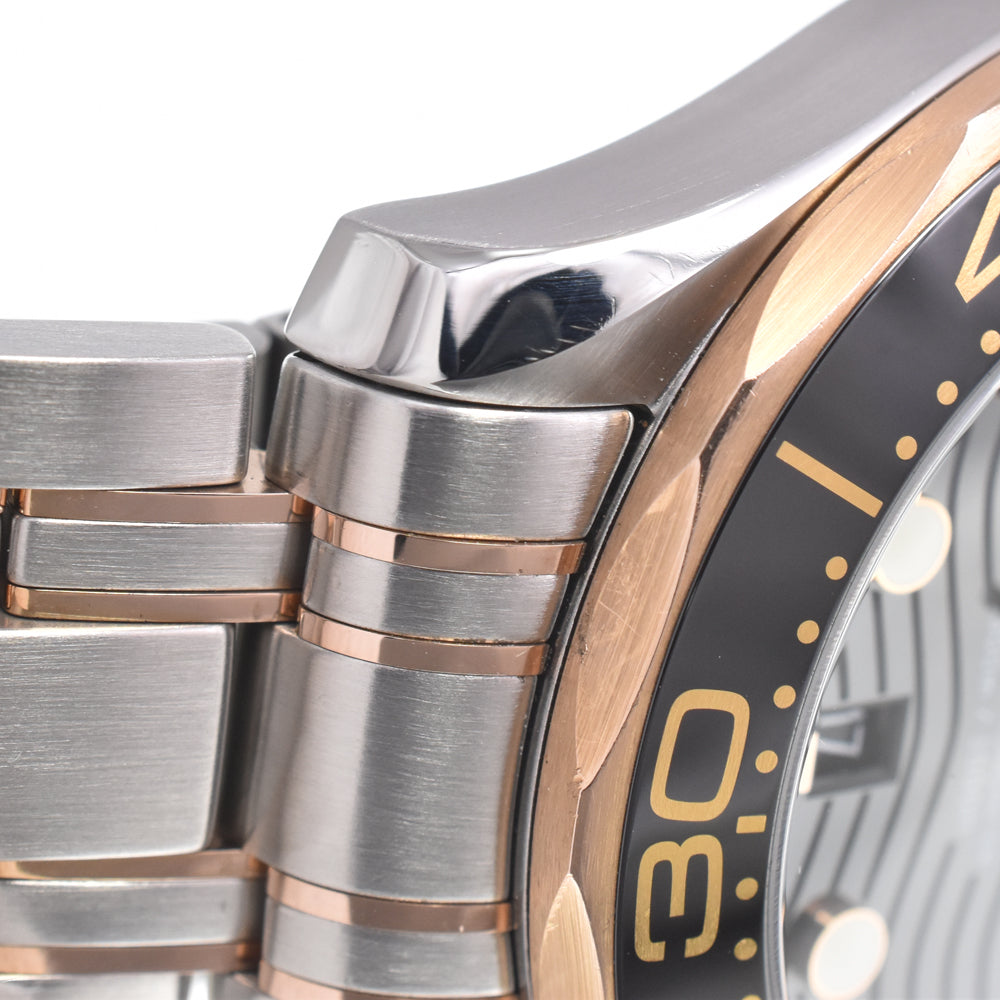 with paper OMEGA Seamaster Diver 300M 210.20.42.20.01.001 black Dial Automatic Men's
 Watch L#150927