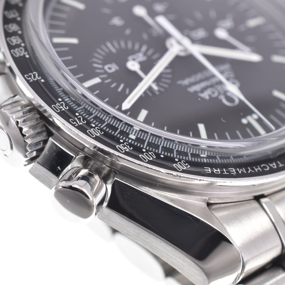 with paper OMEGA Speedmaster Professional Moon Watch 311.30.42.30.01.006 black Dial Hand Winding Men's
 Watch L#150928