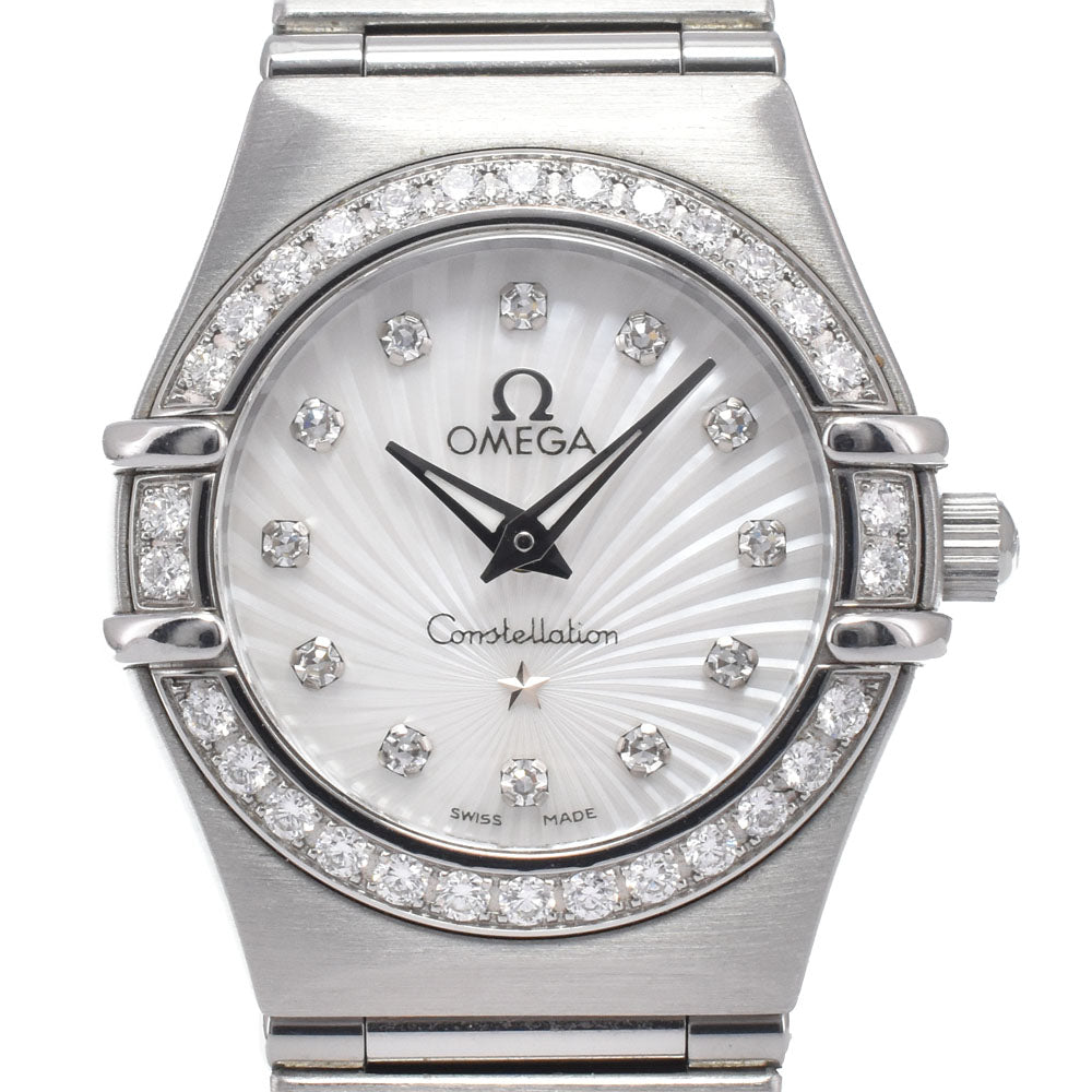 OMEGA Constellation 160th anniversary 111.15.23.60.55.001 diamond White shell Dial Quartz Ladies
 Watch M#150930