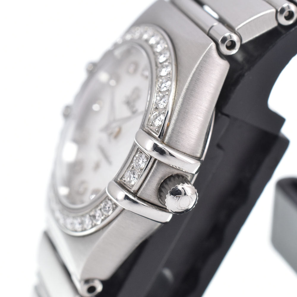 OMEGA Constellation 160th anniversary 111.15.23.60.55.001 diamond White shell Dial Quartz Ladies
 Watch M#150930