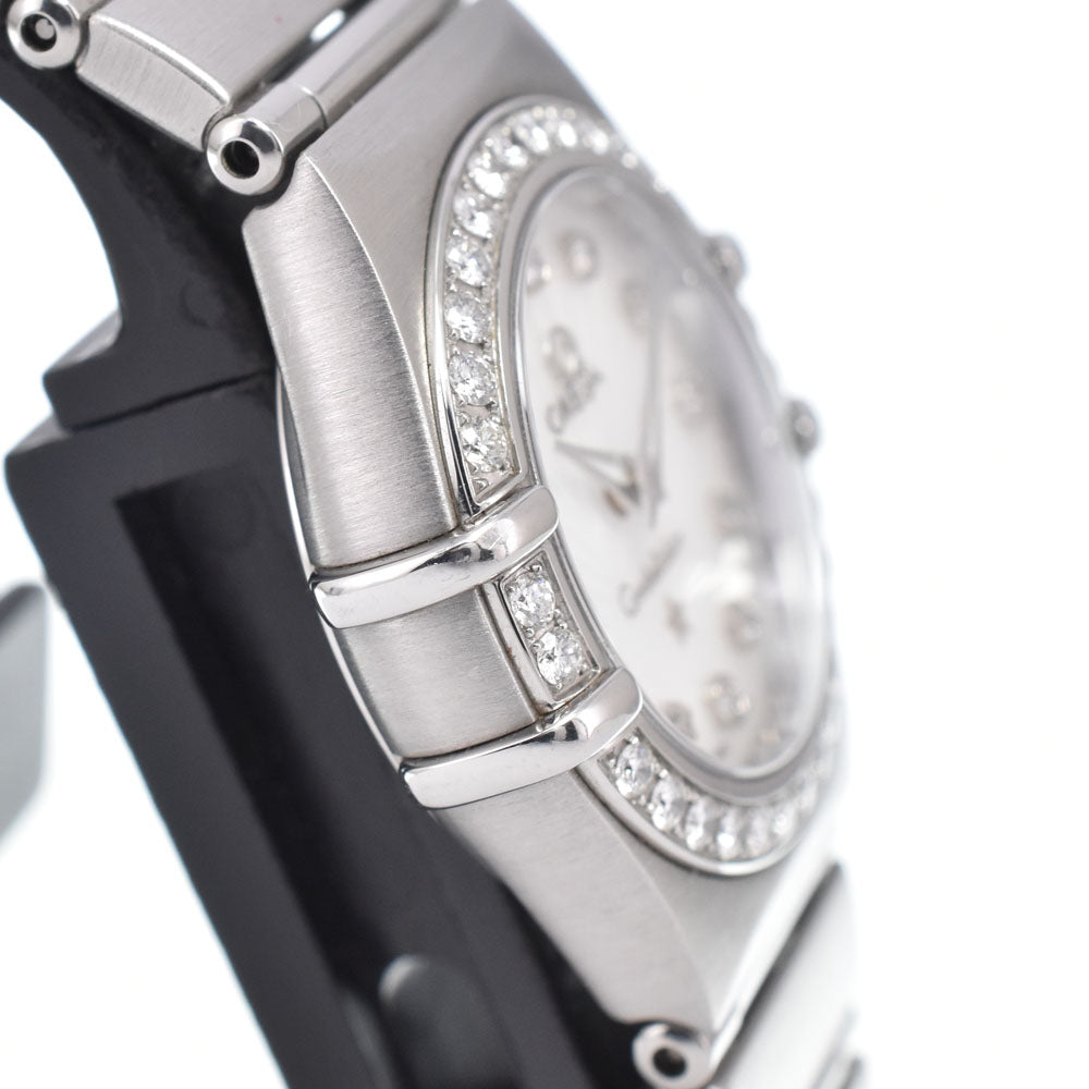 OMEGA Constellation 160th anniversary 111.15.23.60.55.001 diamond White shell Dial Quartz Ladies
 Watch M#150930