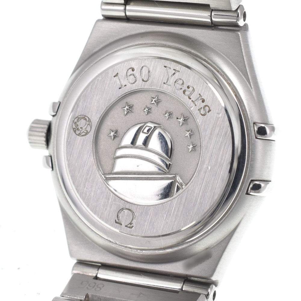 OMEGA Constellation 160th anniversary 111.15.23.60.55.001 diamond White shell Dial Quartz Ladies
 Watch M#150930