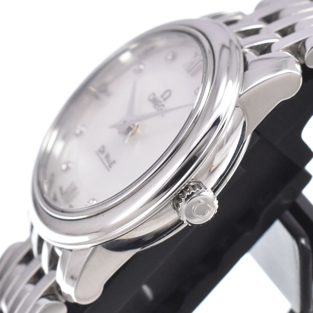 OMEGA De Ville Prestige 8PD 424.10.24.60.55.001 White shell Dial Quartz Ladies
 Watch M#150931