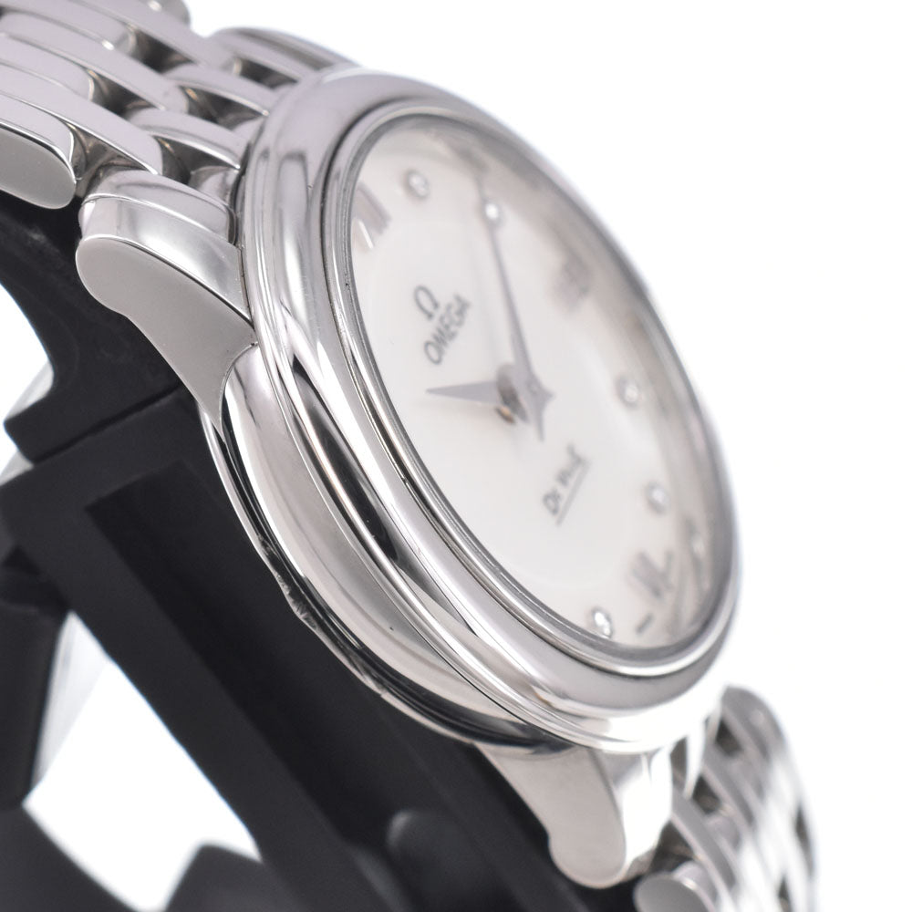 OMEGA De Ville Prestige 8PD 424.10.24.60.55.001 White shell Dial Quartz Ladies
 Watch M#150931