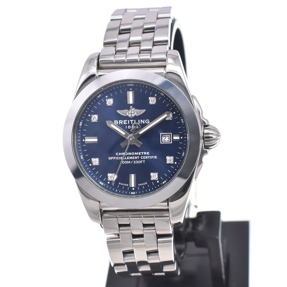 BREITLING Galactic 29 Sleek Tee W72348 blue Dial Quartz Ladies
 Watch N#150932