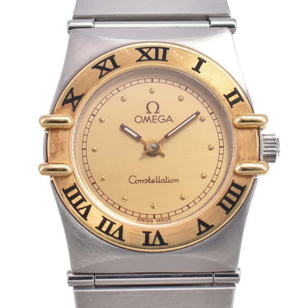 OMEGA Constellation Mini Stainless Steel/YG gold Dial Quartz Ladies
 Watch N#150938