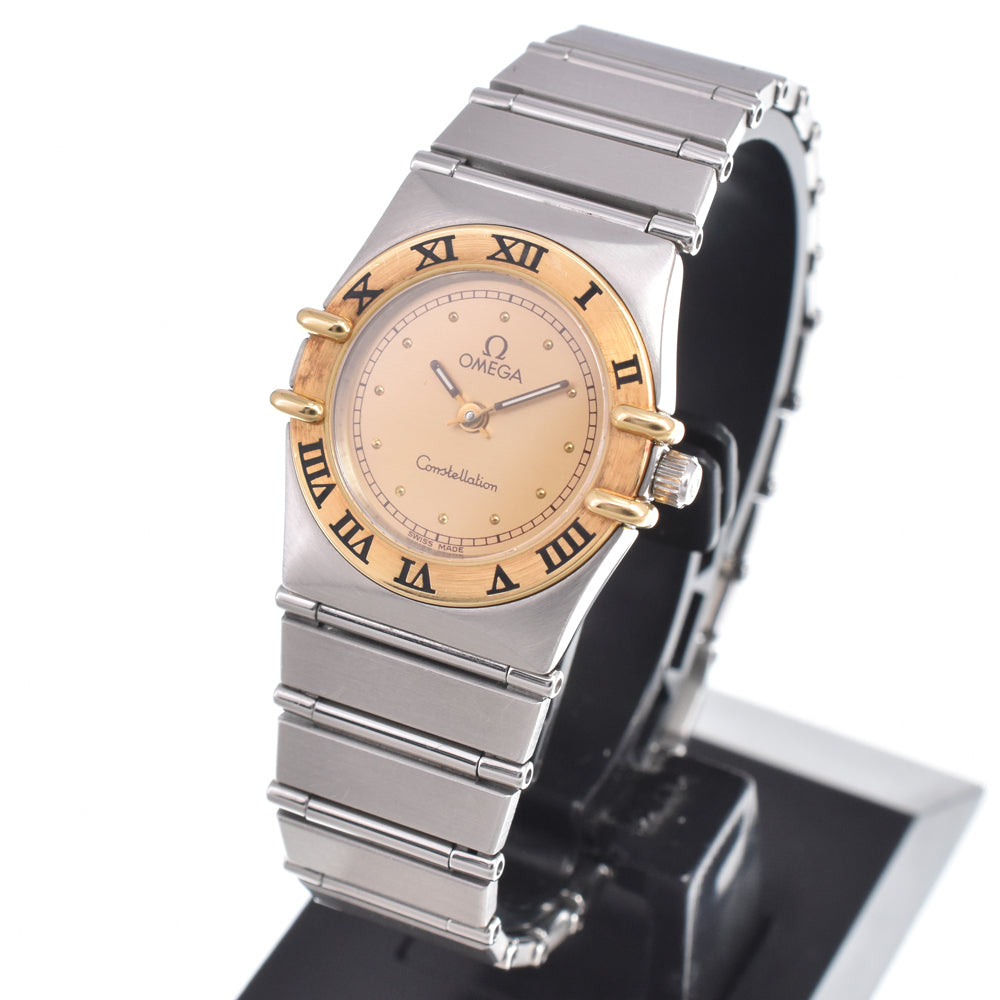 OMEGA Constellation Mini Stainless Steel/YG gold Dial Quartz Ladies
 Watch N#150938
