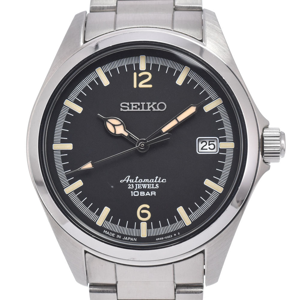 SEIKO TiCTAC 35th Anniversary Collaboration SZSB006/4R35-02R0 Date black Dial Automatic Men's
 Watch M#150939