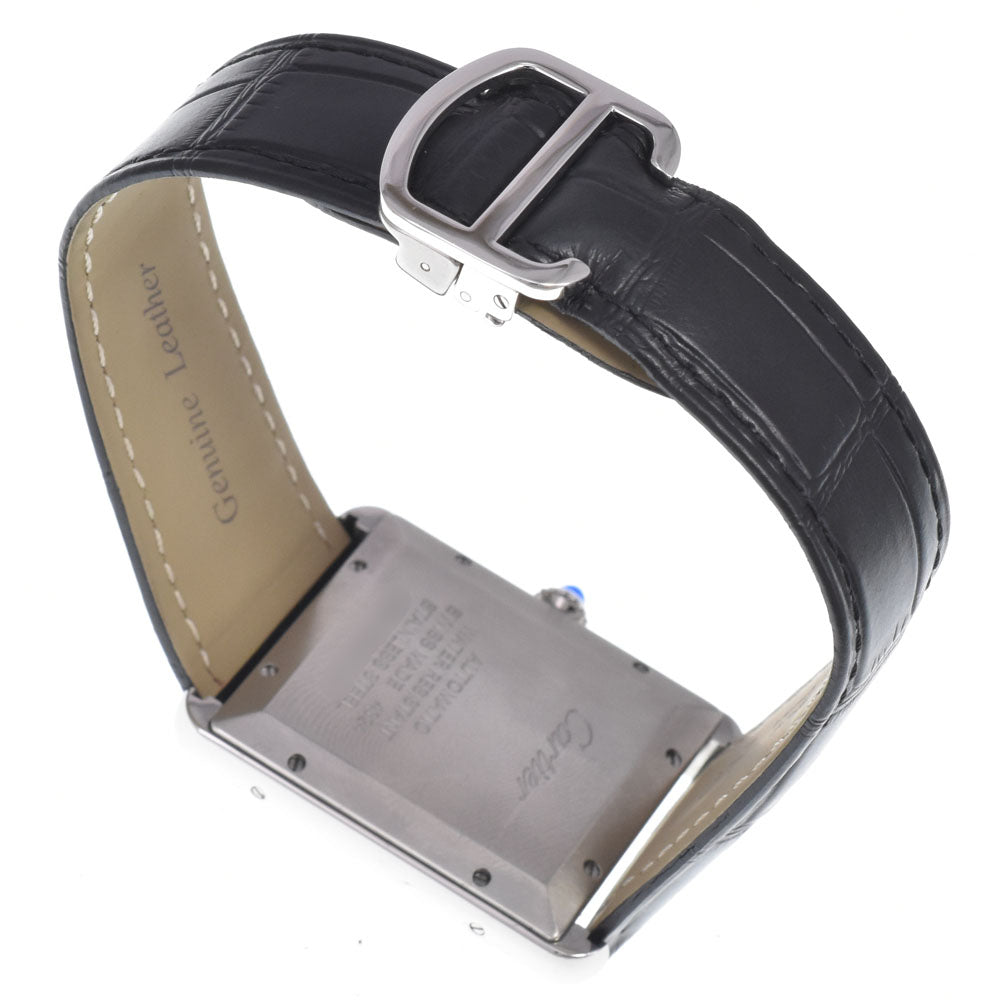 with paper CARTIER Tank Must XL WSTA0040 Date Silver Dial Automatic Men's
 Watch O#150941