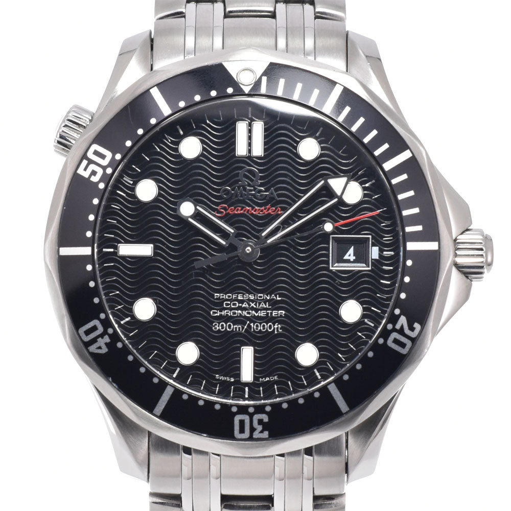 with paper OMEGA Seamaster Coaxial 212.30.41.20.01.002 Date black Dial Automatic Men's
 Watch M#150942