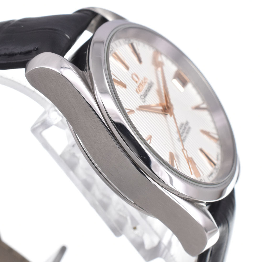 with paper OMEGA Seamaster Aqua Terra 231.13.39.21.02.00﻿2 Date Silver Dial Automatic Men's
 Watch M#150944