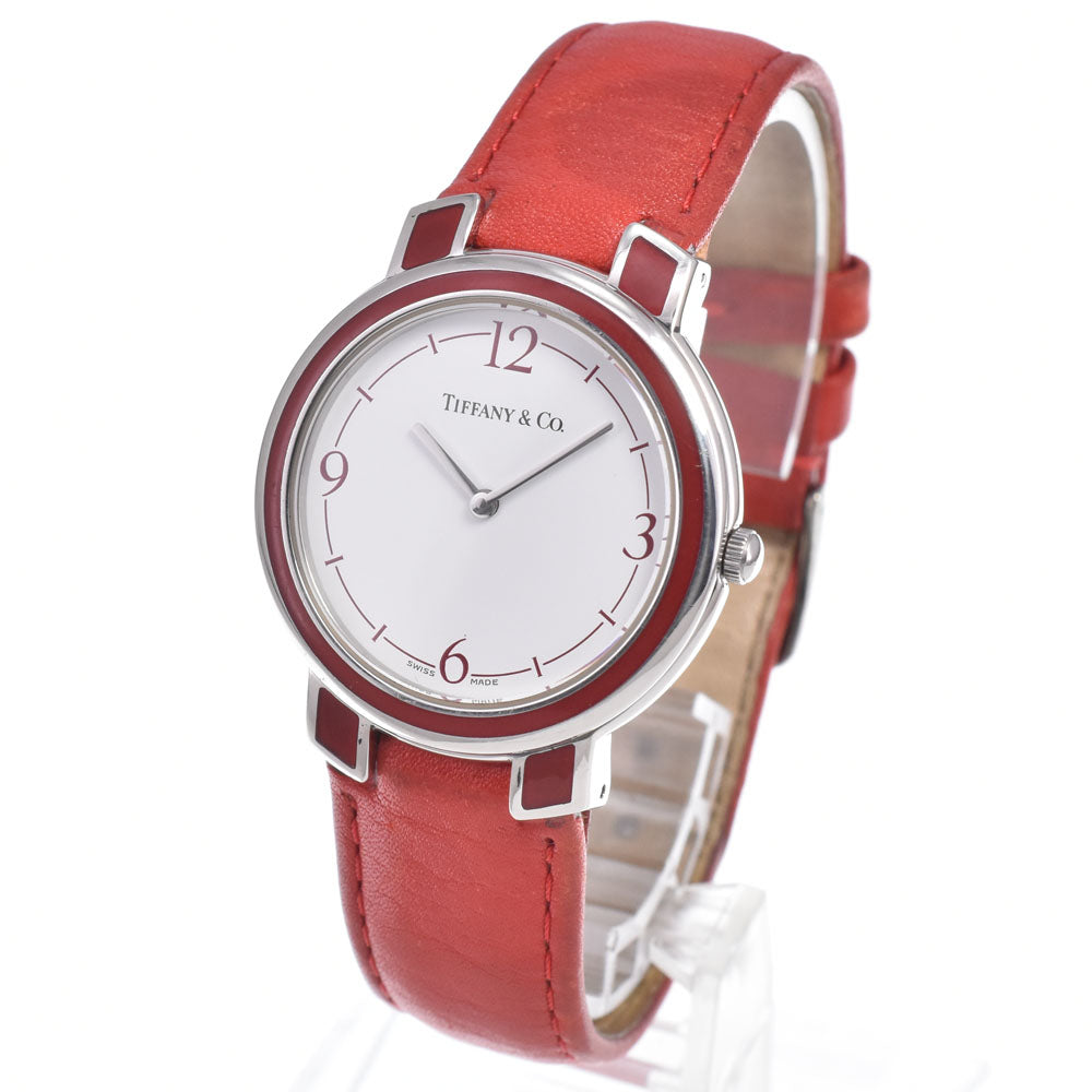 TIFFANY&Co. M611 white Dial Quartz Ladies
 Watch N#150948