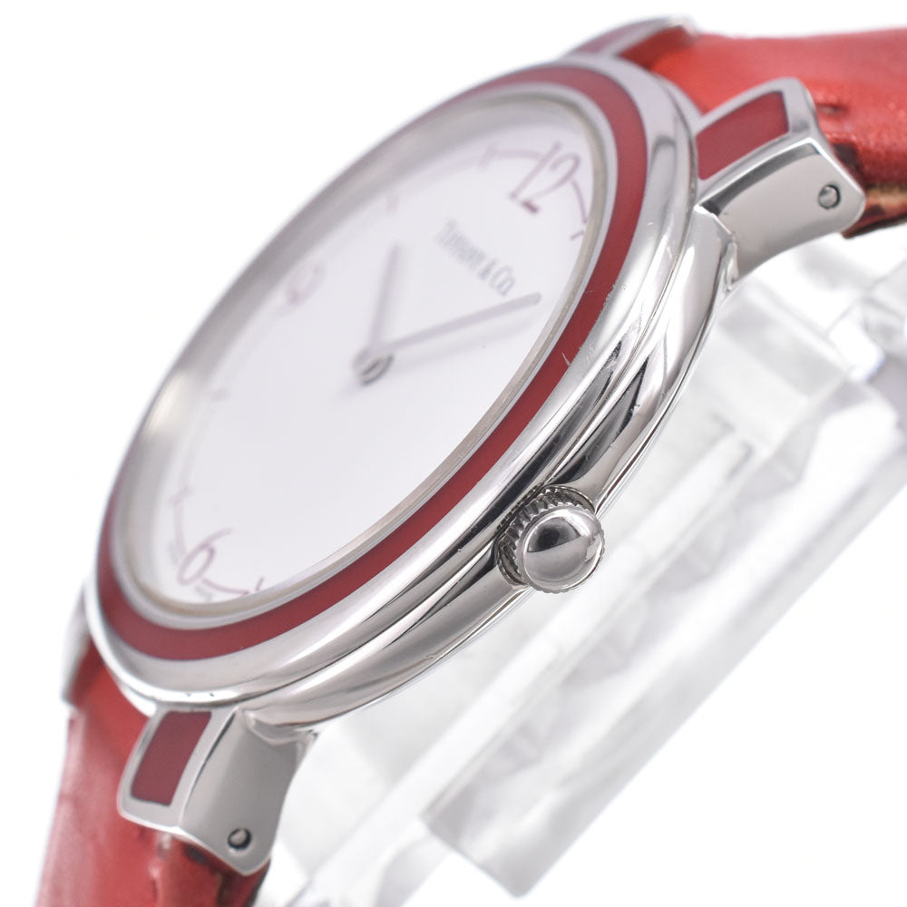 TIFFANY&Co. M611 white Dial Quartz Ladies
 Watch N#150948