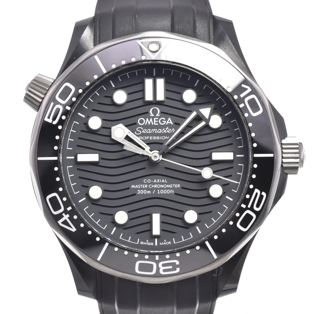 with paper OMEGA Seamaster Professional Co-Axial 210.92.44.20.01.001 black Dial Automatic Men's
 Watch M#150950