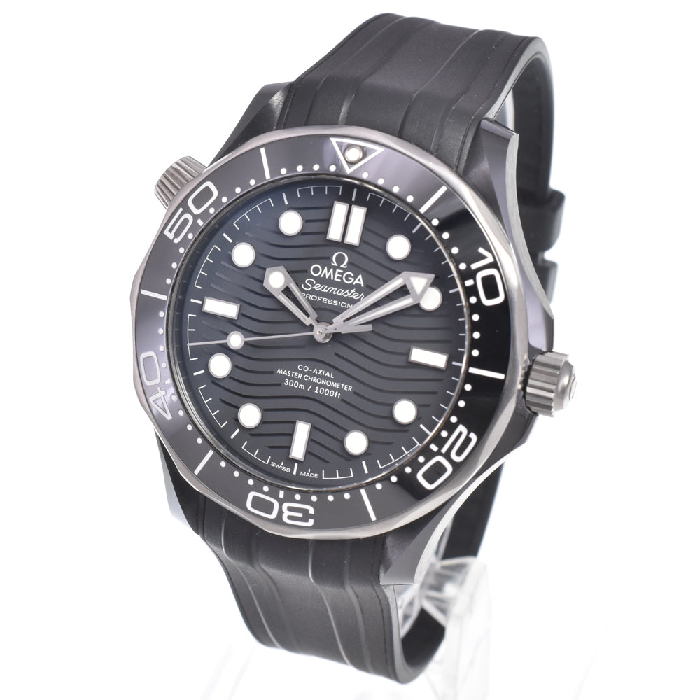 with paper OMEGA Seamaster Professional Co-Axial 210.92.44.20.01.001 black Dial Automatic Men's
 Watch M#150950