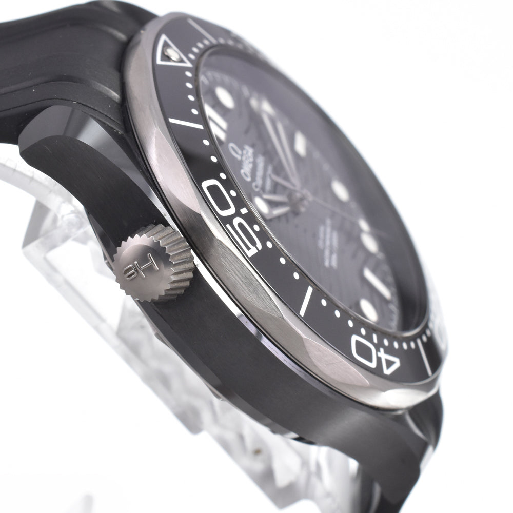 with paper OMEGA Seamaster Professional Co-Axial 210.92.44.20.01.001 black Dial Automatic Men's
 Watch M#150950