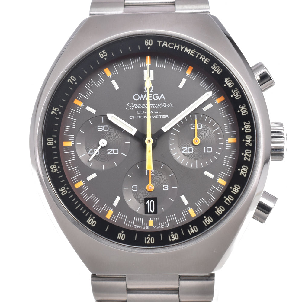 with paper OMEGA Speedmaster Mark II 327.10.43.50.06.001 gray Dial Automatic Men's
 Watch L#150951