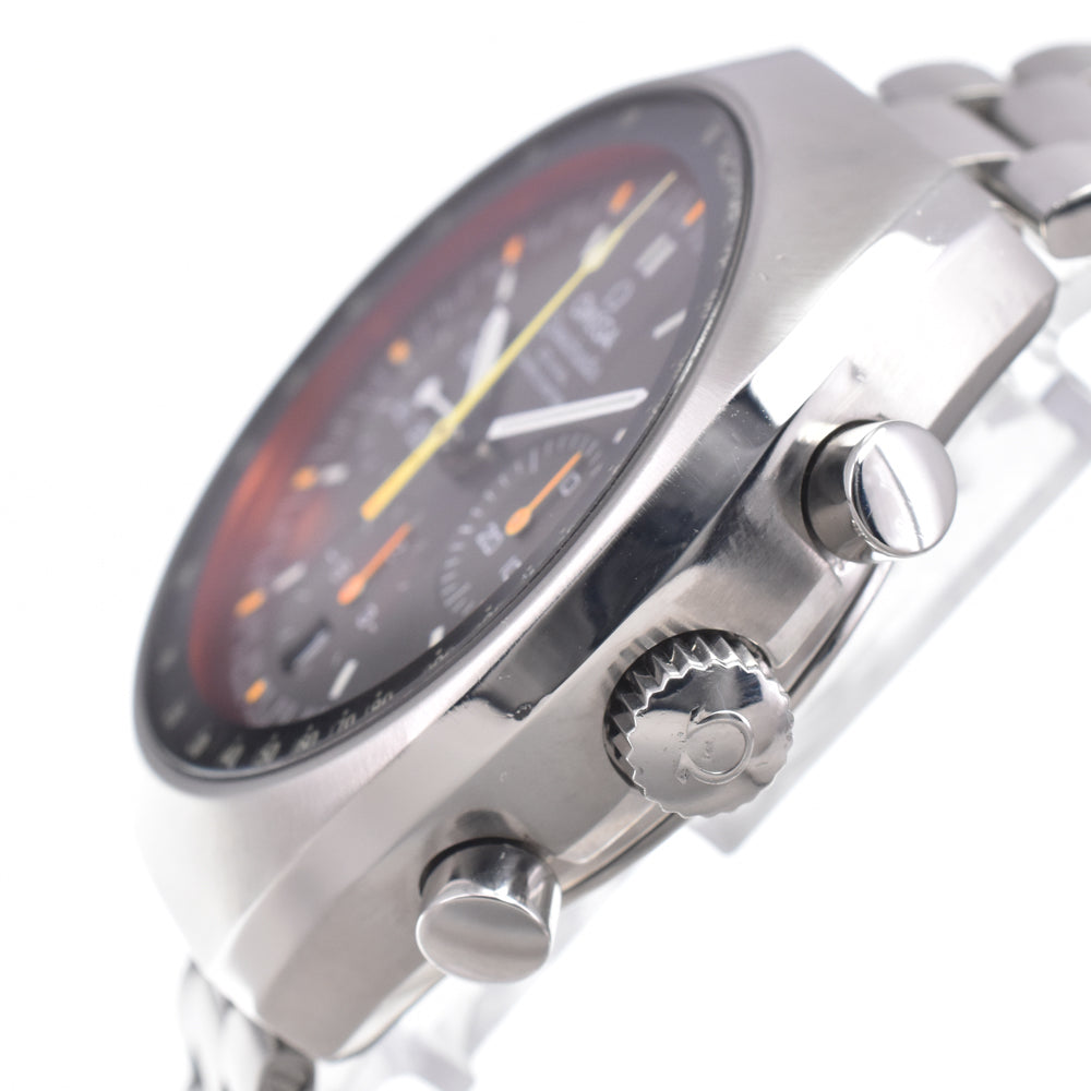 with paper OMEGA Speedmaster Mark II 327.10.43.50.06.001 gray Dial Automatic Men's
 Watch L#150951