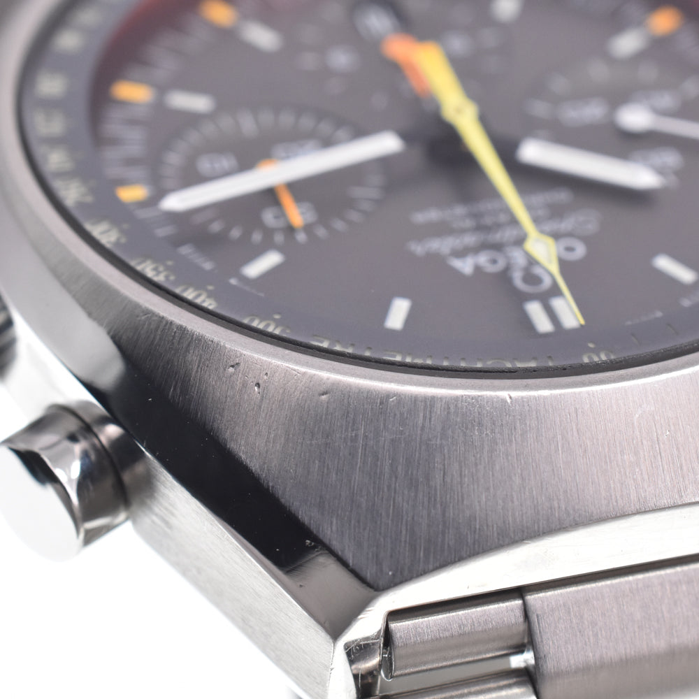 with paper OMEGA Speedmaster Mark II 327.10.43.50.06.001 gray Dial Automatic Men's
 Watch L#150951