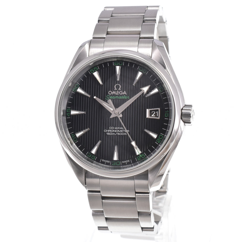 with paper OMEGA Seamaster Aqua Terra 231.10.42.21.01.001 black Dial Automatic Men's
 Watch L#150956