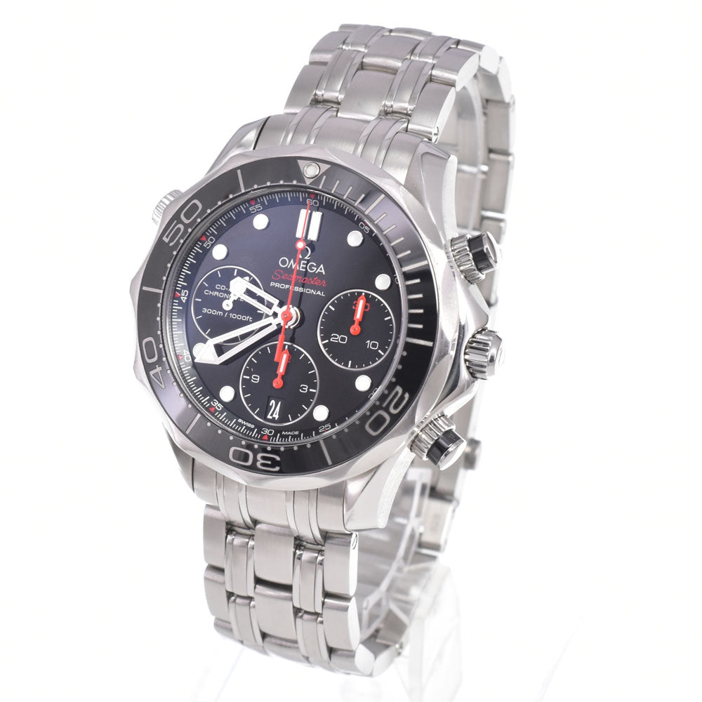 with paper OMEGA Seamaster diver 300m 212.30.42.50.01.001 black Dial Automatic Men's
 Watch L#150959
