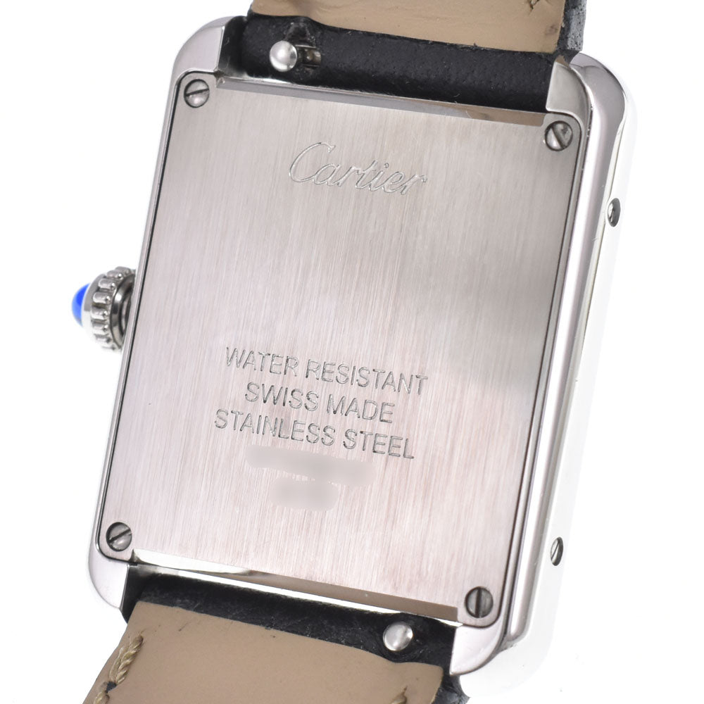 with paper CARTIER Tank solo WSTA0030 Silver Dial Quartz Ladies
 Watch M#150964