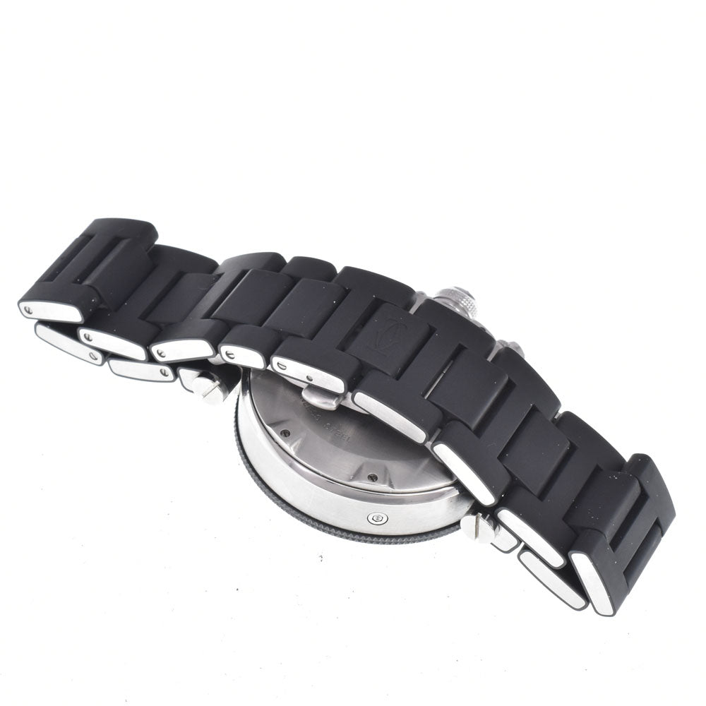 with paper CARTIER Pacha Sea timer W31088U2 black Dial Automatic Men's
 Watch O#150965